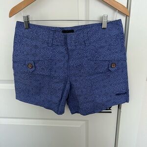 Marmot Women's Textured Blue Cargo Shorts